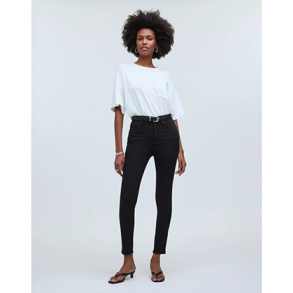 MADEWELL 10" High-Rise Skinny Jeans SIZE 26P MSRP $128